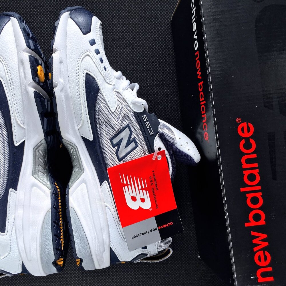 VINTAGE 2003 Made in U.S.A. New Balance® 663 Athletic Shoes — 27CM